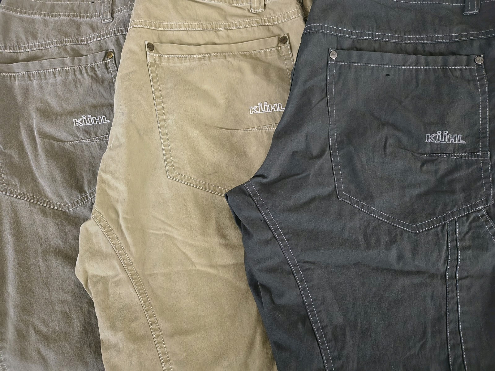 KUHL Men’s Revolvr Hiking Pants - Lot of 3 Pairs of Pants - Size 32x30