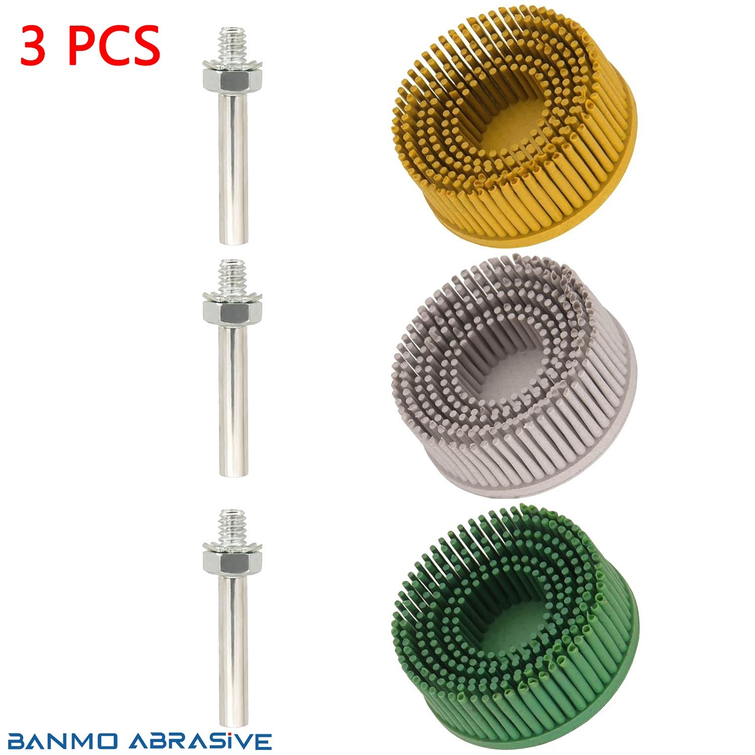 3pcs Bristle Disc 2 3pcs Bristle Disc 2