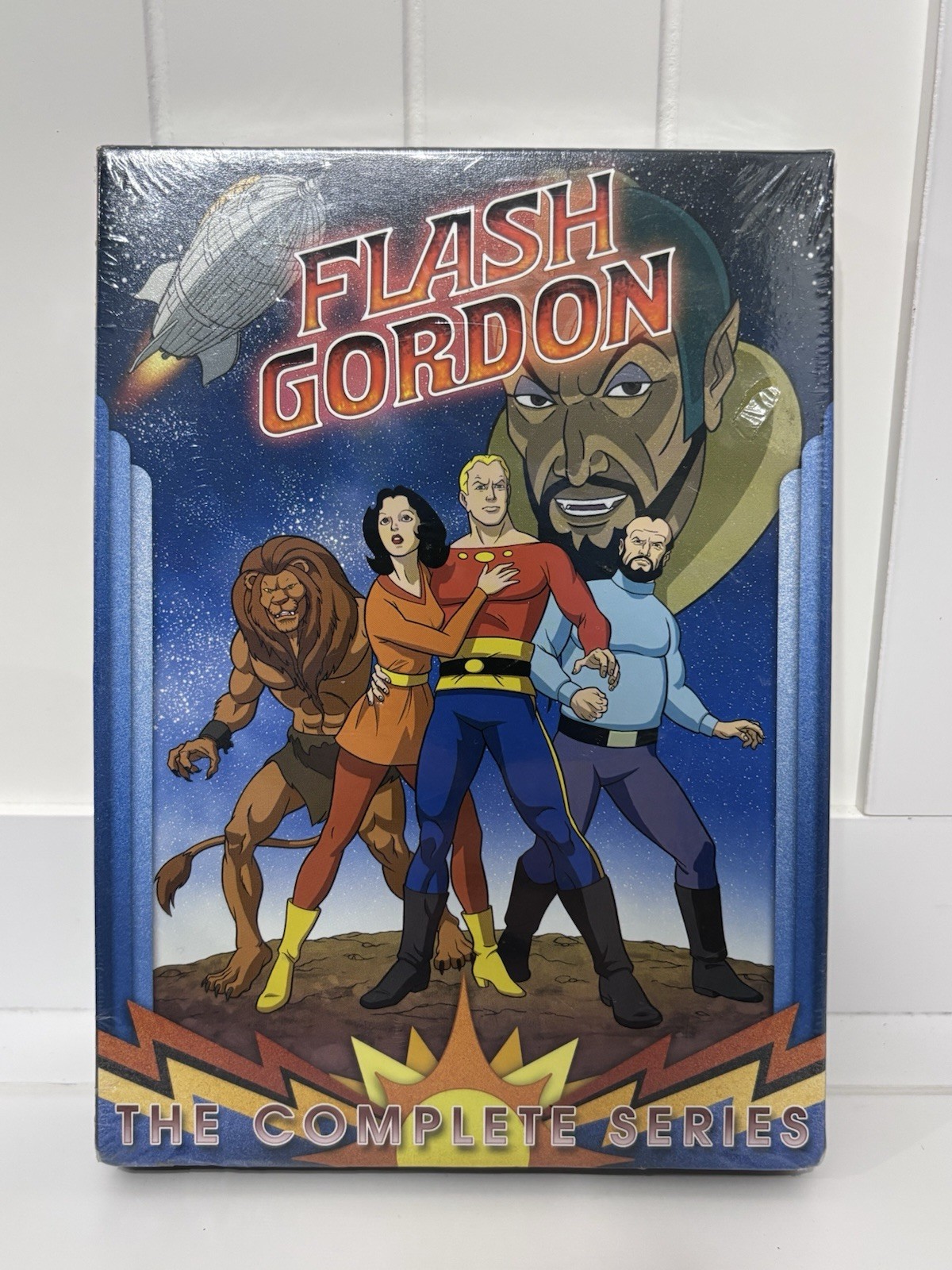 Flash Gordon ‘79-\'82 Complete Animated Series (DVD, 2006, 4 Disc) w/ Slip & Card Flash Gordon ‘79-\'82 Complete Animated Series (DVD, 2006, 4 Disc) w/ Slip & Card