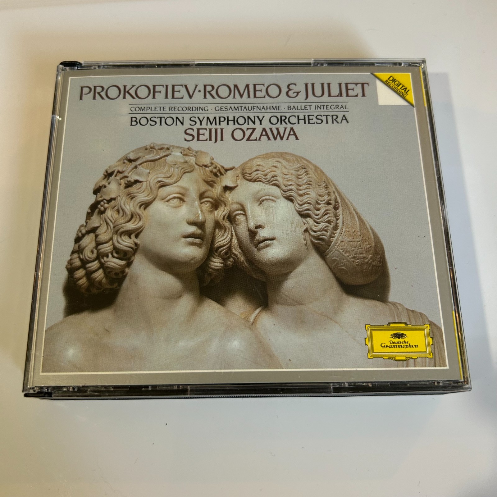 Sergei Prokofiev Romeo & Juliet Boston Symphony Orchestra Seiji Ozawa CD