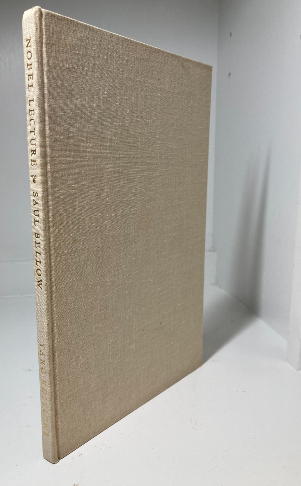1979 SAUL BELLOW Nobel Lecture SIGNED Limited 1/350 Targ Fine Press