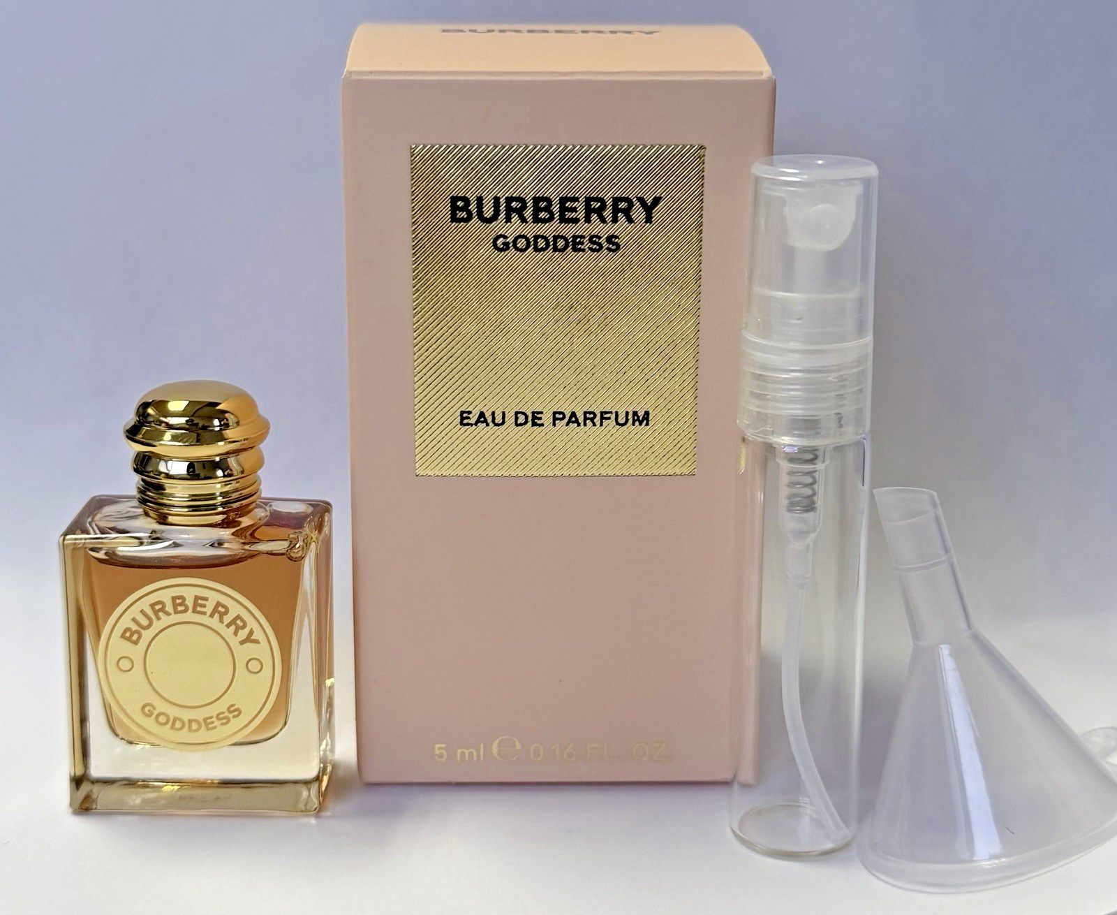 Burberry GODDESS Women PARFUM 5ml-0.16oz Splash MINI Travel /free travel spray Burberry GODDESS Women PARFUM 5ml-0.16oz Splash MINI Travel /free travel spray