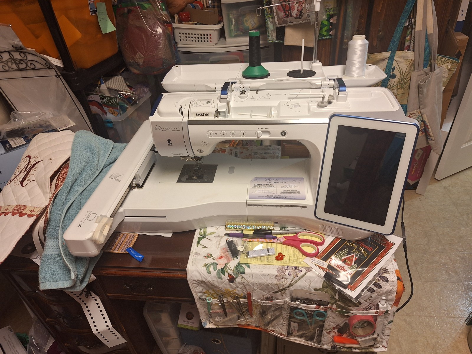 Brother Luminaire xp2 embroidery machine Brother Luminaire xp2 embroidery machine