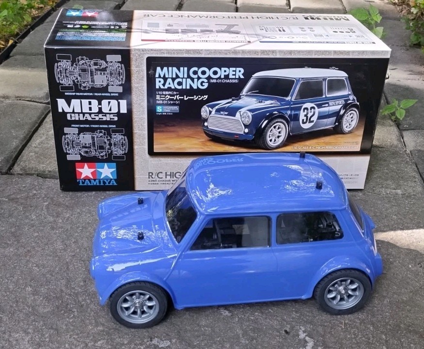 Tamiya 1/10 Mini Cooper Racing MB-01 TAM58747 Tamiya 1/10 Mini Cooper Racing MB-01 TAM58747
