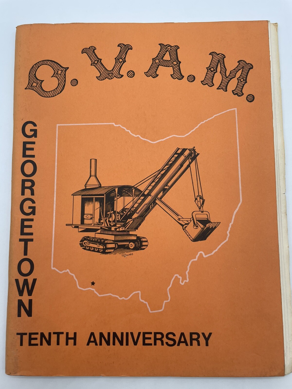 O.V.A.M. Georgetown Ohio Valley Antique Machinery 1980 10th Anniversary PB Rare O.V.A.M. Georgetown Ohio Valley Antique Machinery 1980 10th Anniversary PB Rare