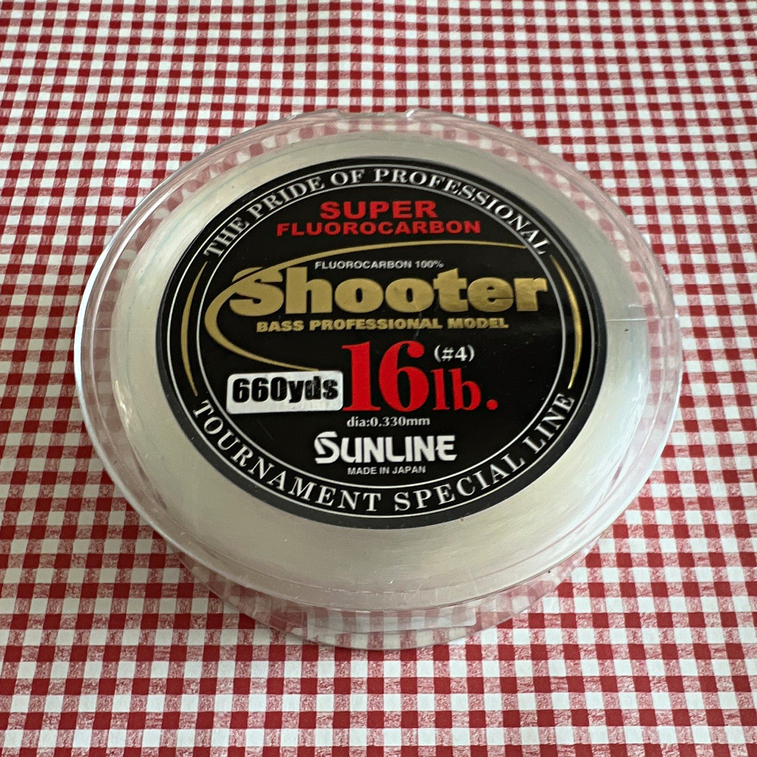SUNLINE Shooter Super Fluorocarbon 16 lb 660 yds #4 Clear 0.330mm SUNLINE Shooter Super Fluorocarbon 16 lb 660 yds #4 Clear 0.330mm