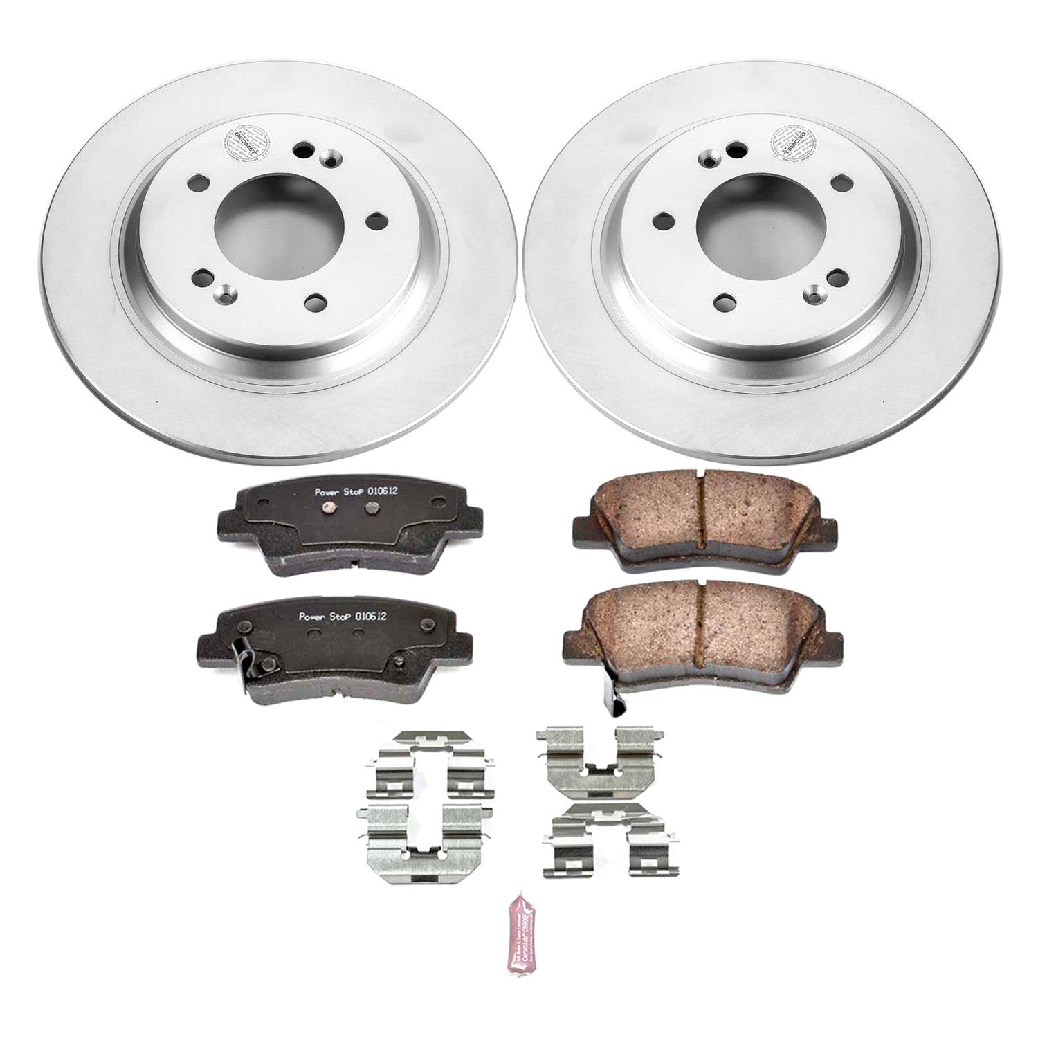 PowerStop CRK7524 Brake Kit For Hyundai Sonata 2016-2019 Rear