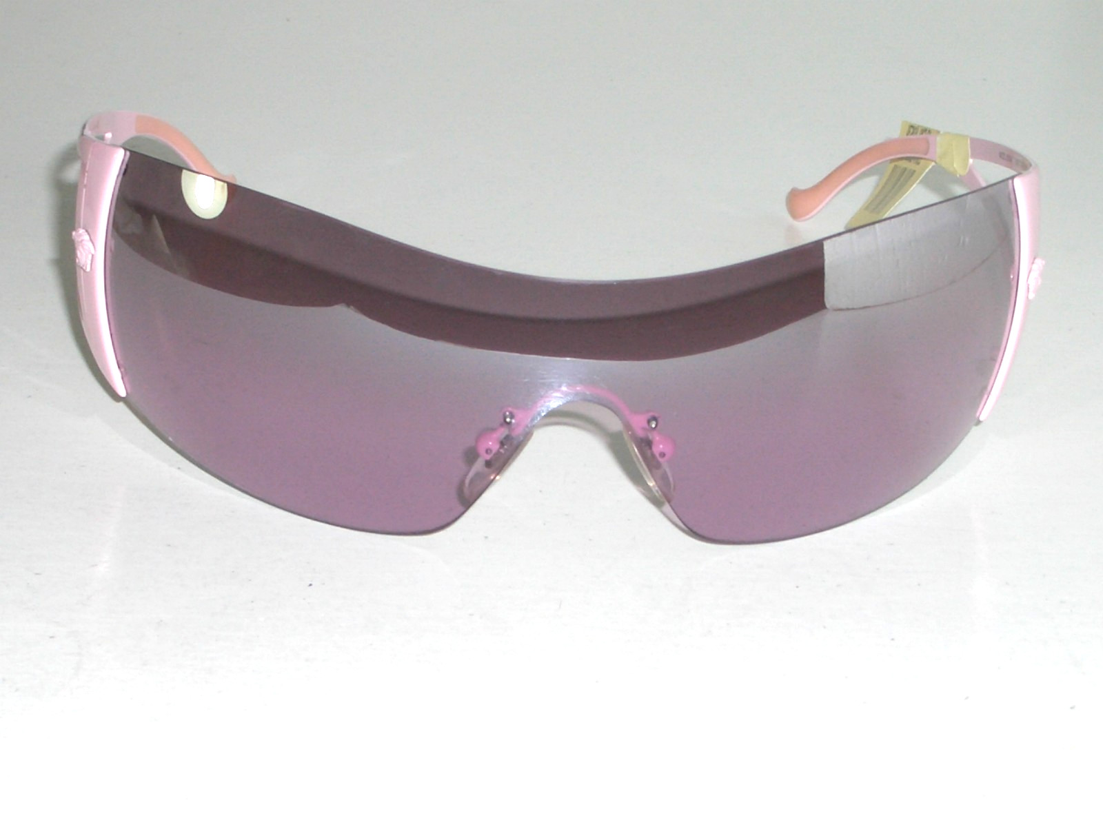 GIANNI VERSACE MOD.2034 1067/7A 110 VIOLET GRADIENT MIRROR PINK WRAP SUNGLASSES GIANNI VERSACE MOD.2034 1067/7A 110 VIOLET GRADIENT MIRROR PINK WRAP SUNGLASSES