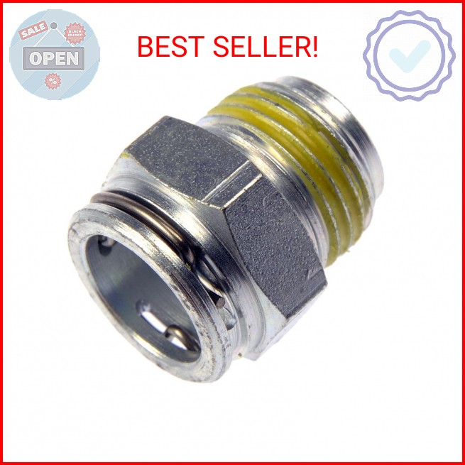 Dorman 800-605 Transmission Line Connector With 3/8 Tube X 5/8-18 In. Thread Com