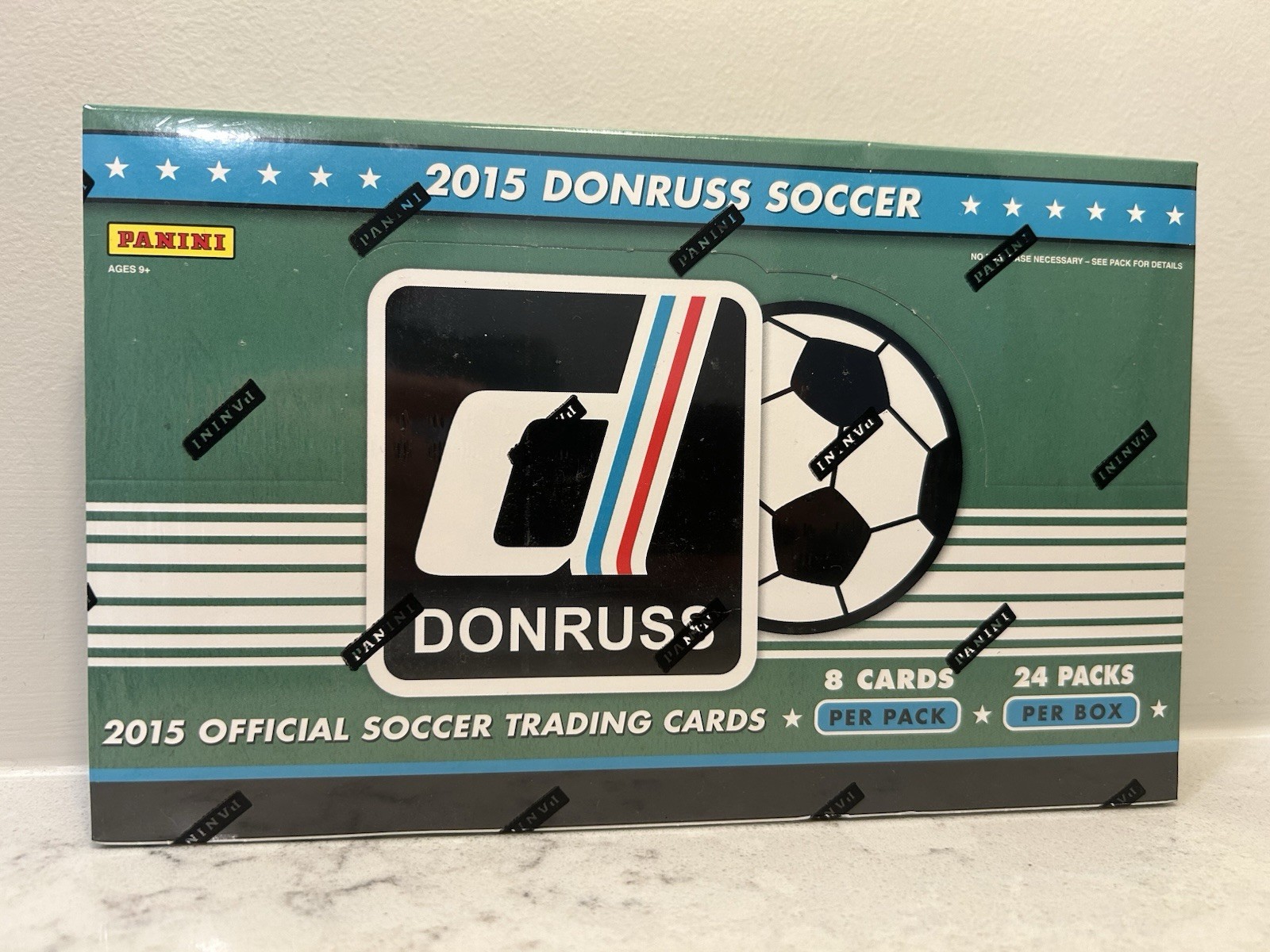 2015 Panini Donruss Soccer Hobby Box - Factory Sealed - 24 Packs 2015 Panini Donruss Soccer Hobby Box - Factory Sealed - 24 Packs