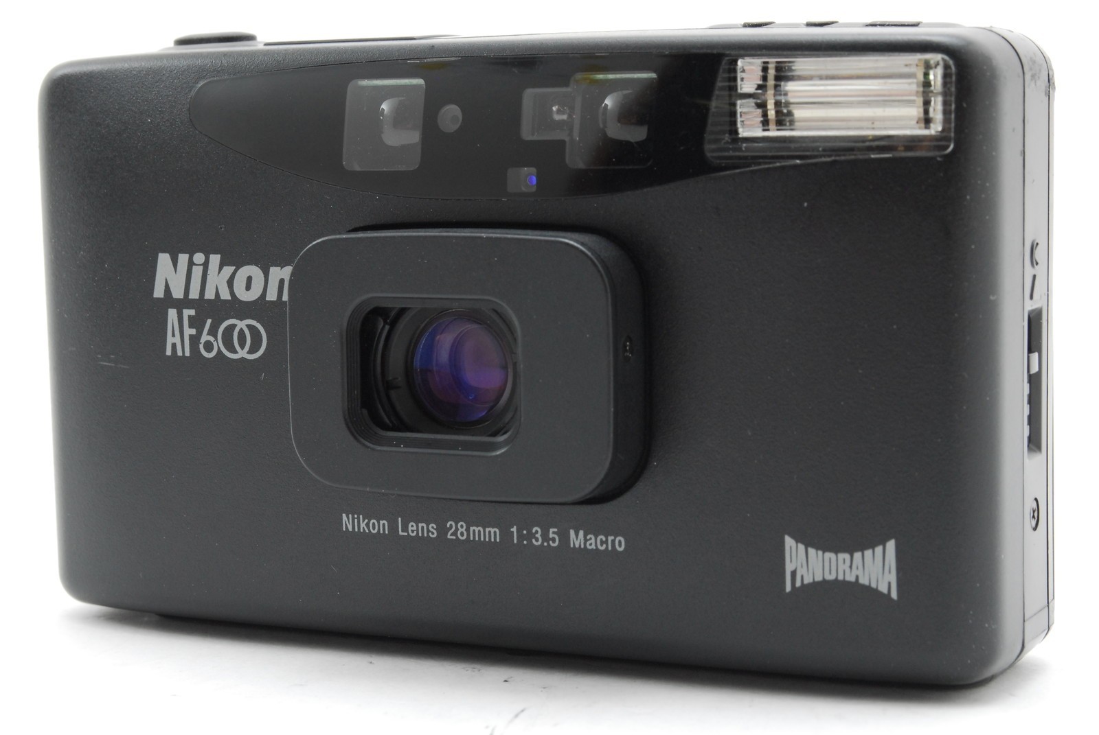 [Near MINT] Nikon AF600 Auto Flash Black 35mm Point & Shoot Film Camera JAPAN