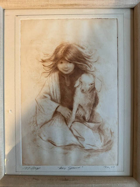 VTG - Marilyn Zapp Signed Artist Proof VTG - Marilyn Zapp Signed Artist Proof