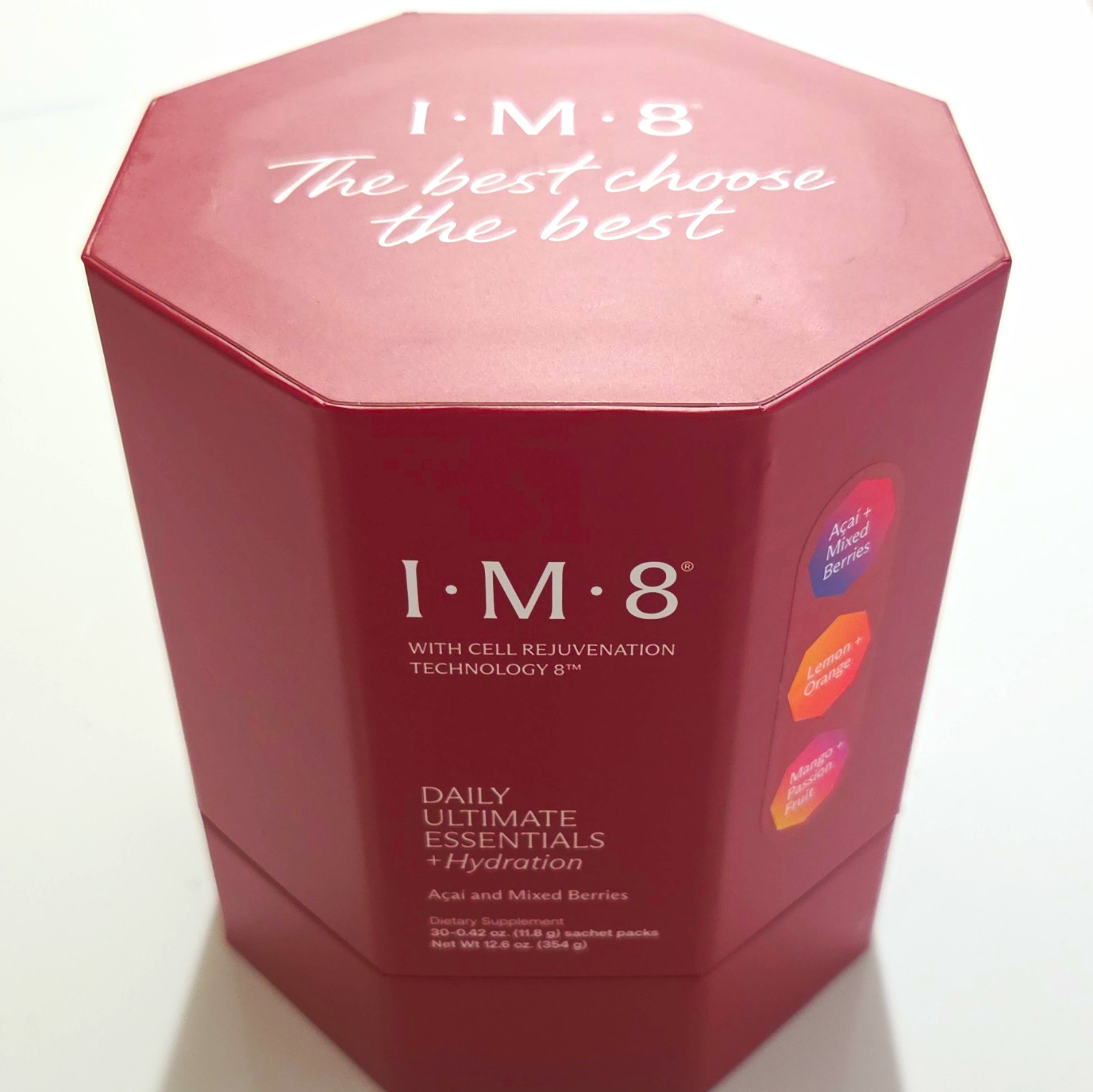 I·M·8 Daily Ultimate Essentials + Hydration Acai & Mixed Berries 30ct I·M·8 Daily Ultimate Essentials + Hydration Acai & Mixed Berries 30ct