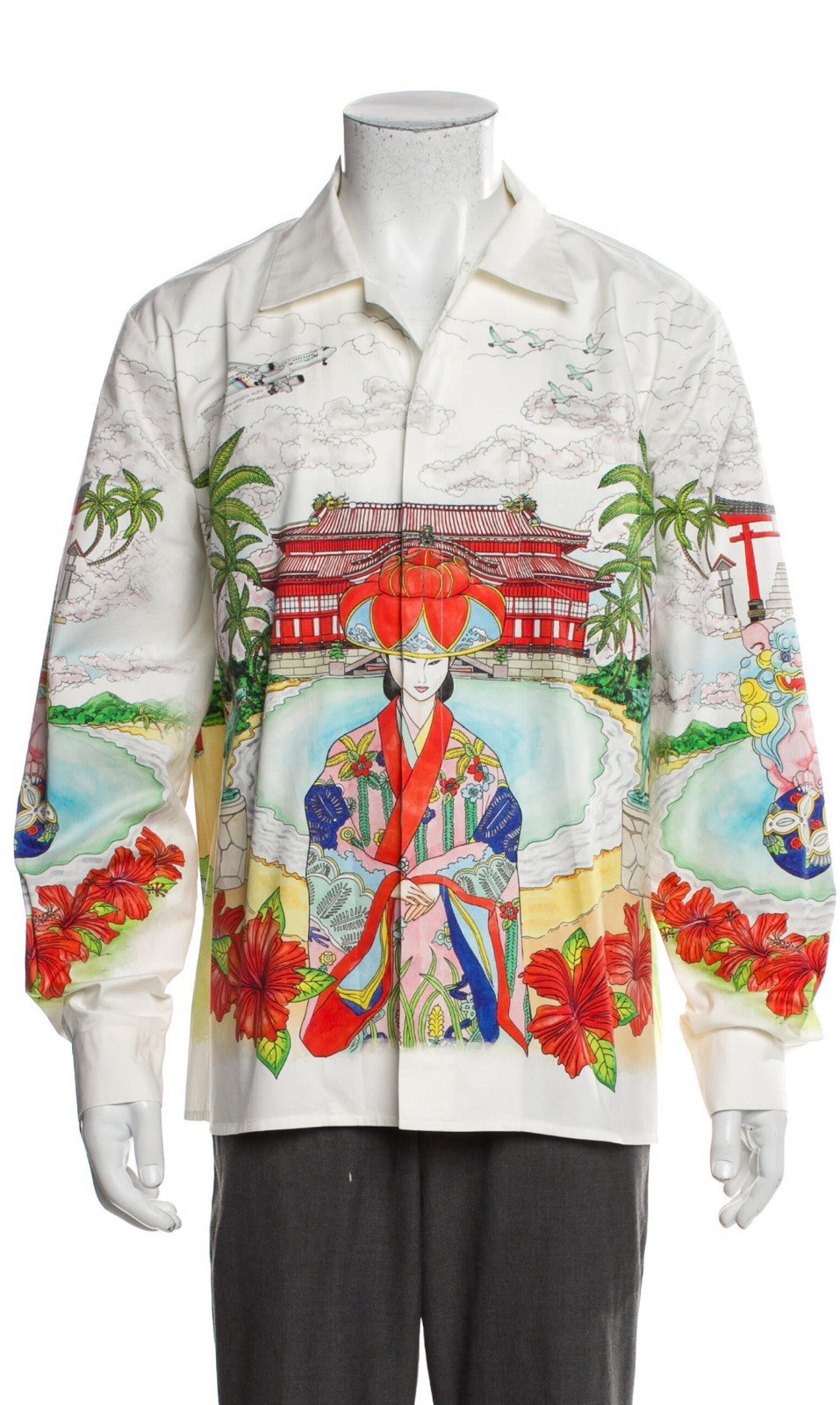 Casablanca 2022 Pattern Printed Shirt Casablanca 2022 Pattern Printed Shirt