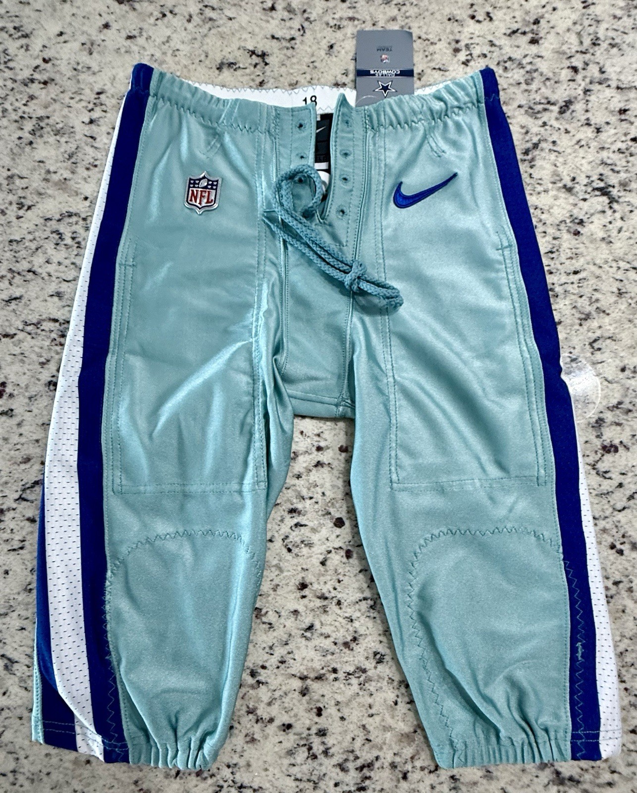 Authentic Nike Dallas Cowboys NFL Game Used Nike Football Pants Size 28 To 42 Authentic Nike Dallas Cowboys NFL Game Used Nike Football Pants Size 28 To 42