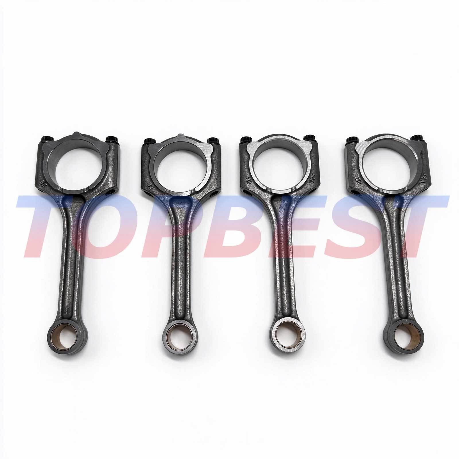 4X New Connecting rod 230412E811 for Hyundai Kona 2.0 G4NH engine 2017-2025