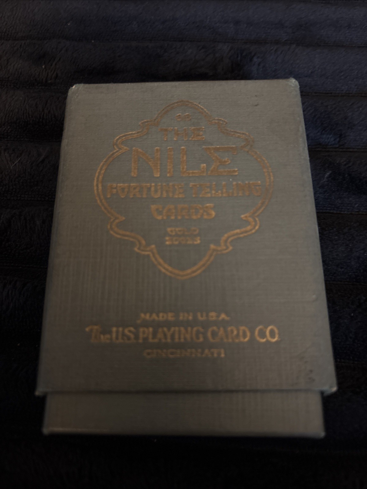 Antique Nile Fortune Cards 68x Gold Edges Complete 1897-1904 USPCC Antique Nile Fortune Cards 68x Gold Edges Complete 1897-1904 USPCC