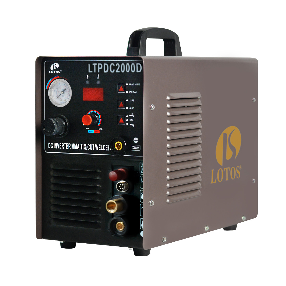 Lotos LTPDC2000D Plasma Cut Pilot 50A Dual Volt TIG/Stick Welder Clearance Sale！