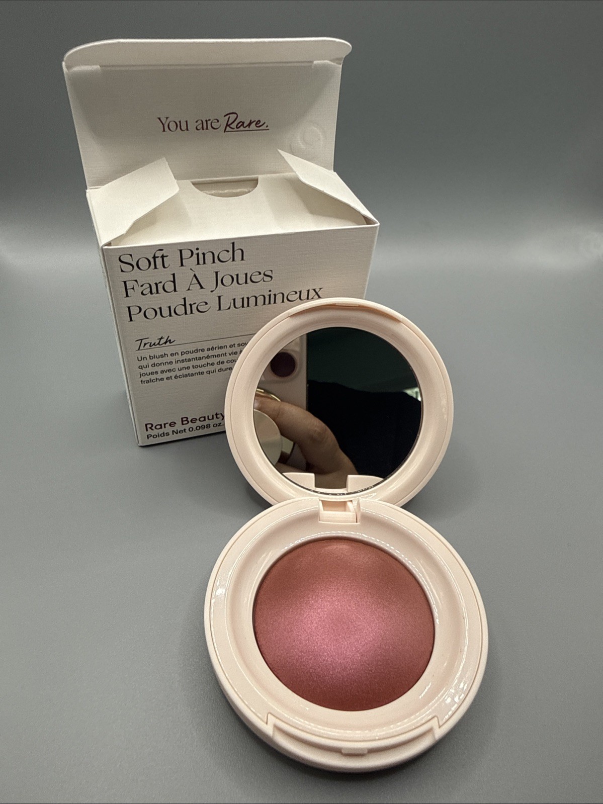 rare beauty soft pinch luminous powder blush “Truth” rare beauty soft pinch luminous powder blush “Truth”