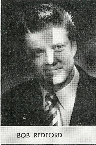 ROBERT REDFORD DON DRYSDALE High School Yearbook SENIOR