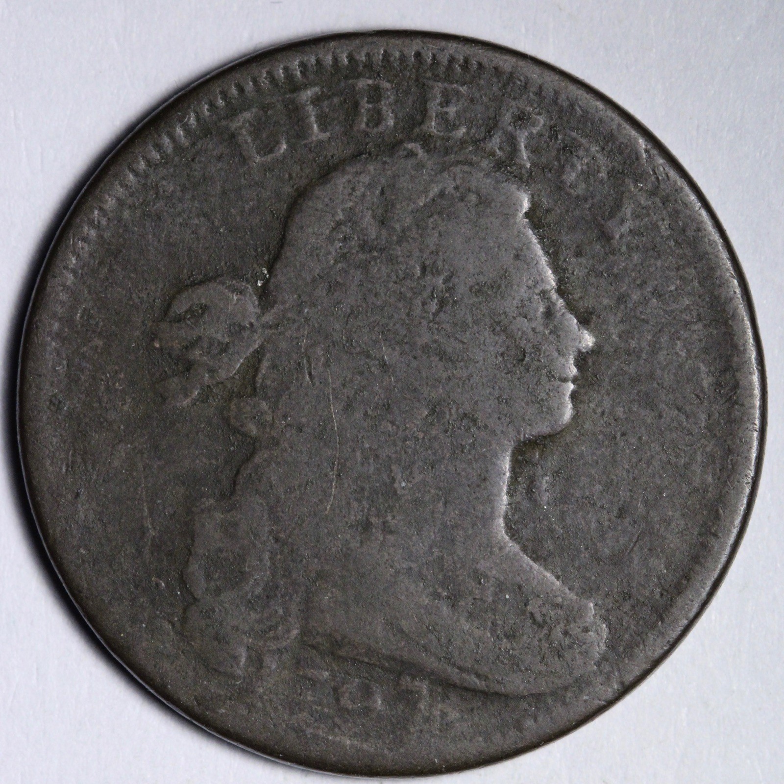 1797 Draped Bust Large Cent VG E120 JASCMR