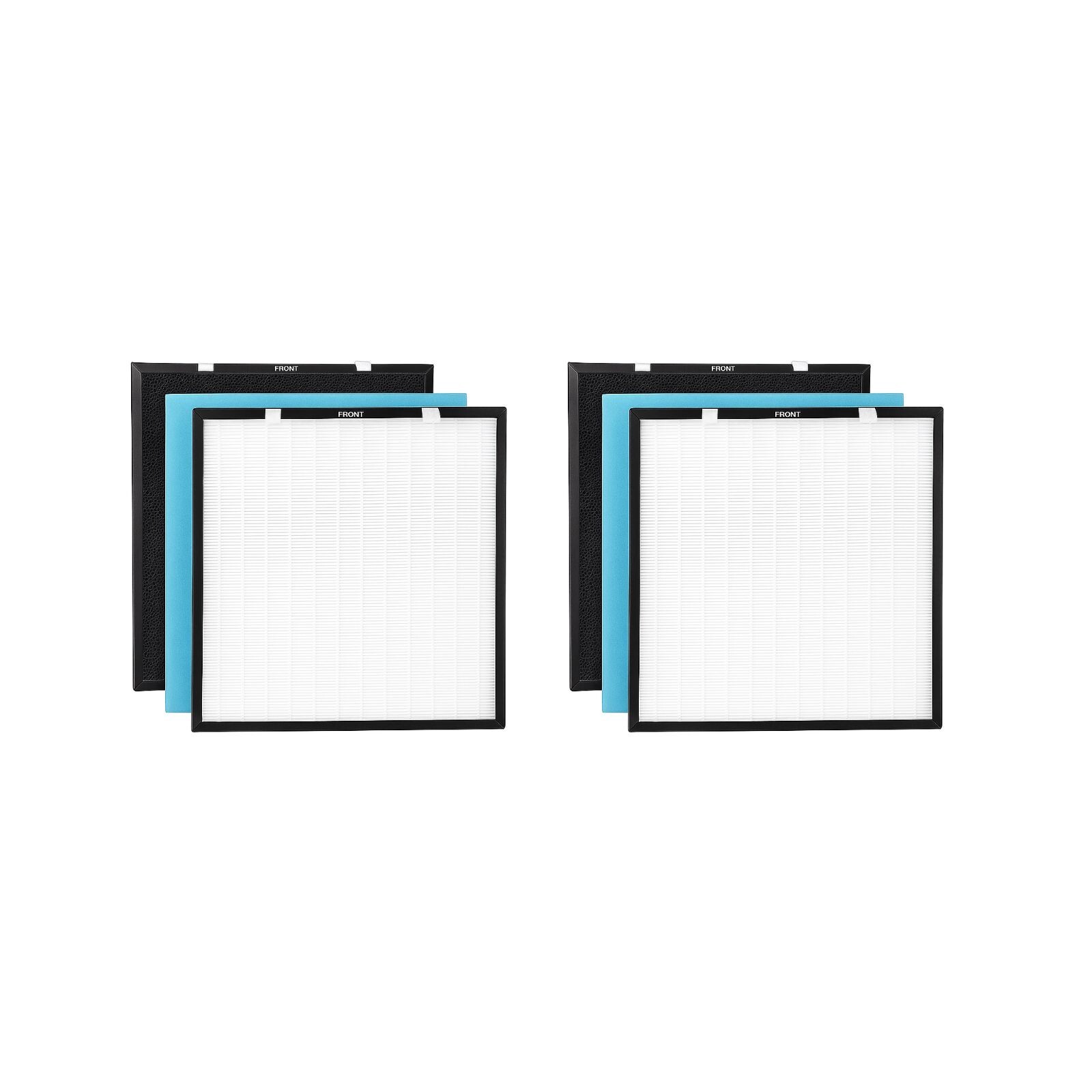 Nispira True HEPA Filter for Oransi Max RFM80 Air Purifier Part OVHM80 2 Sets