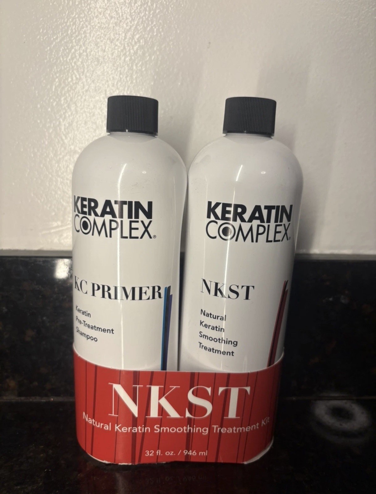 KERATIN COMPLEX KC PRIMER AND SMOOTHING TREATMENT 16.9 OZ EA. - NEW KERATIN COMPLEX KC PRIMER AND SMOOTHING TREATMENT 16.9 OZ EA. - NEW