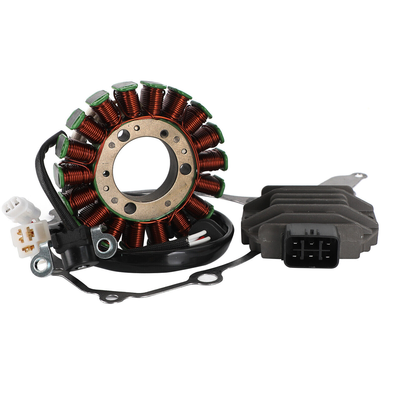 Regulator Magneto Stator Coil Gasket Kit Fit Yamaha XG 250, XT 250 Serow 08-22,