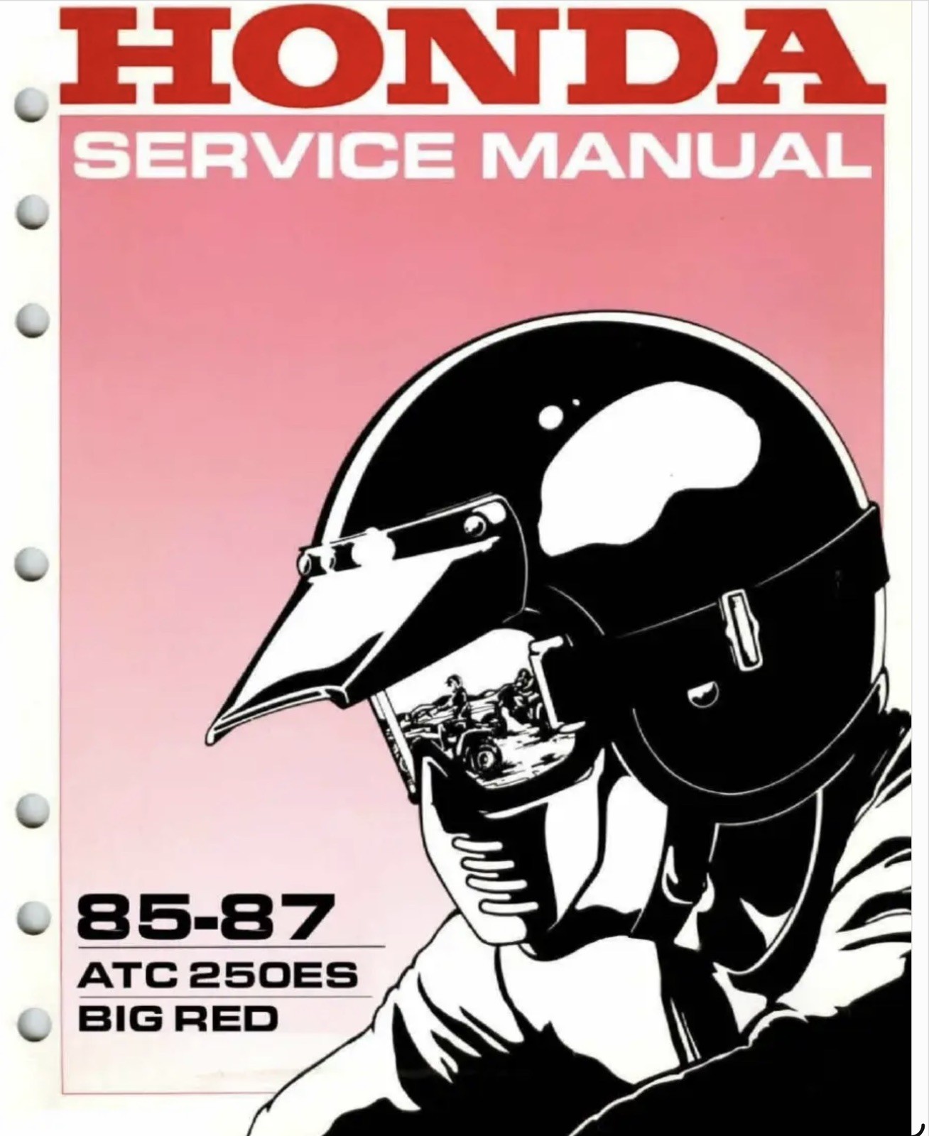 1985-1987 Honda ATC250ES Big Red ATC250 ES Service Shop Repair Manual 1985-1987 Honda ATC250ES Big Red ATC250 ES Service Shop Repair Manual