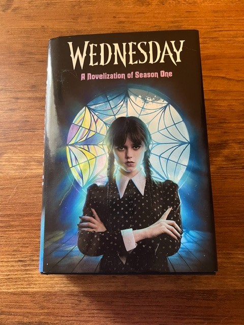 Wednesday A Novelization of Season One Book Hardcover by Mejia Tehlor Kay NEW Wednesday A Novelization of Season One Book Hardcover by Mejia Tehlor Kay NEW