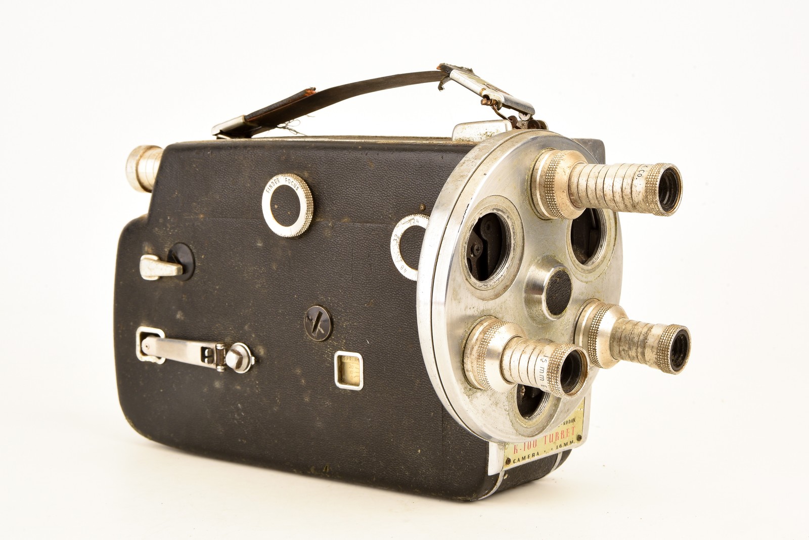 Cine Kodak K100 Turret 16mm Movie Camera Body 15 25 75mm Finders Vintage V33 Cine Kodak K100 Turret 16mm Movie Camera Body 15 25 75mm Finders Vintage V33