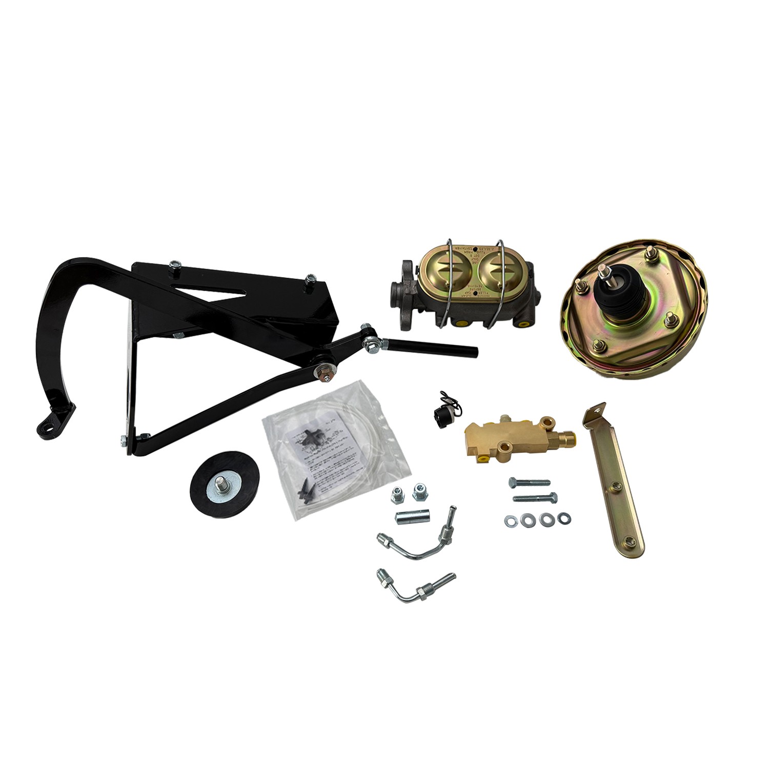 For 1953-56 Ford F100 F250 F350 Disc/Disc Power Brake Booster Pedal Assembly Kit For 1953-56 Ford F100 F250 F350 Disc/Disc Power Brake Booster Pedal Assembly Kit