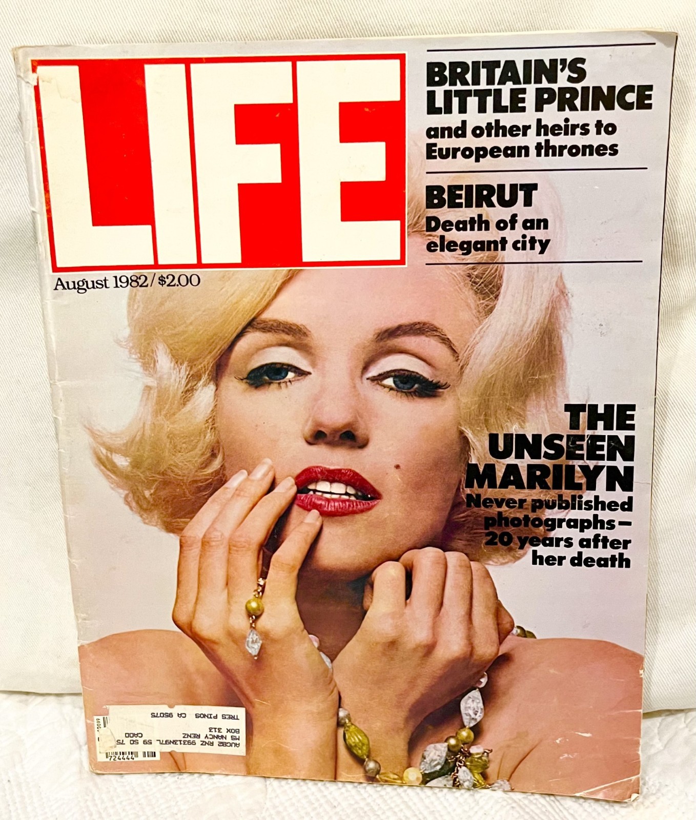 LIFE Magazine 1982 The Unseen Marilyn