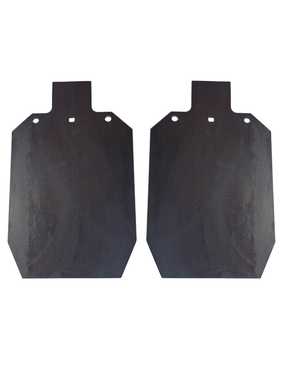 Tactical Scorpion 2 PCS AR500 Steel Shooting Targets IDPA 12