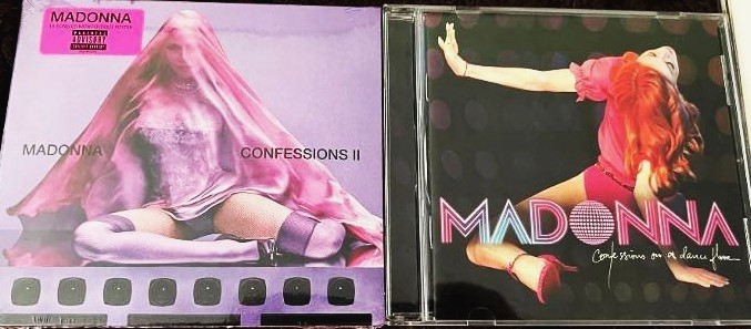 2 Madonna Confession CDs and 6 CD Singles Imports Domestic MADONNA 8 Total CDs