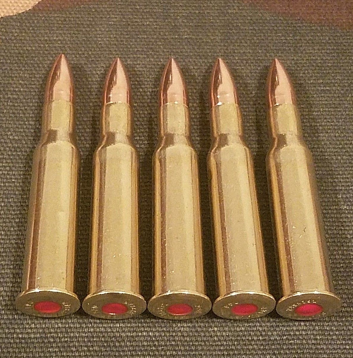 7.62x54R SNAP CAPS SET OF 5 7.62x54R SNAP CAPS SET OF 5