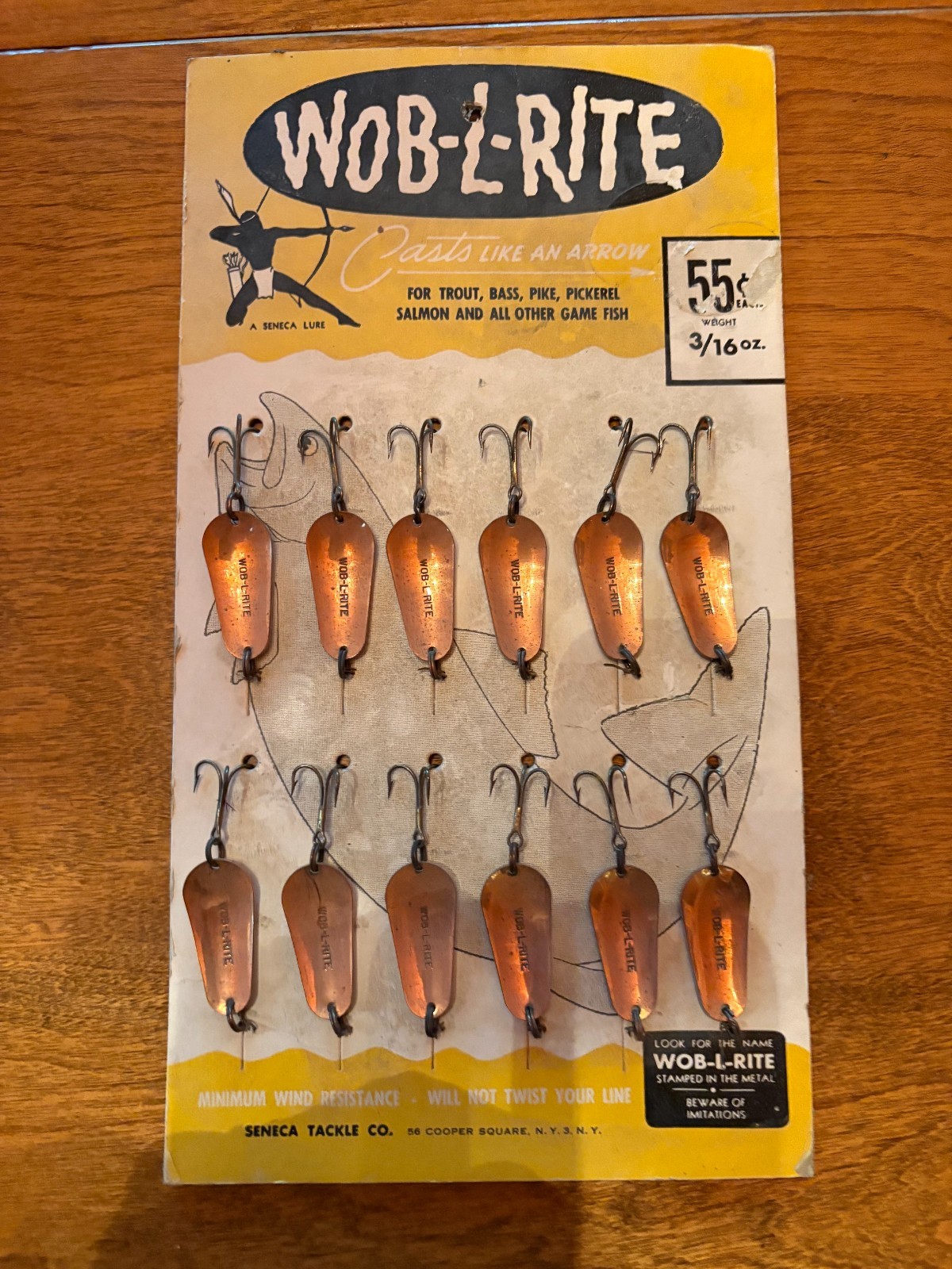 Seneca tackle Wob-L-Rite Seneca tackle Wob-L-Rite
