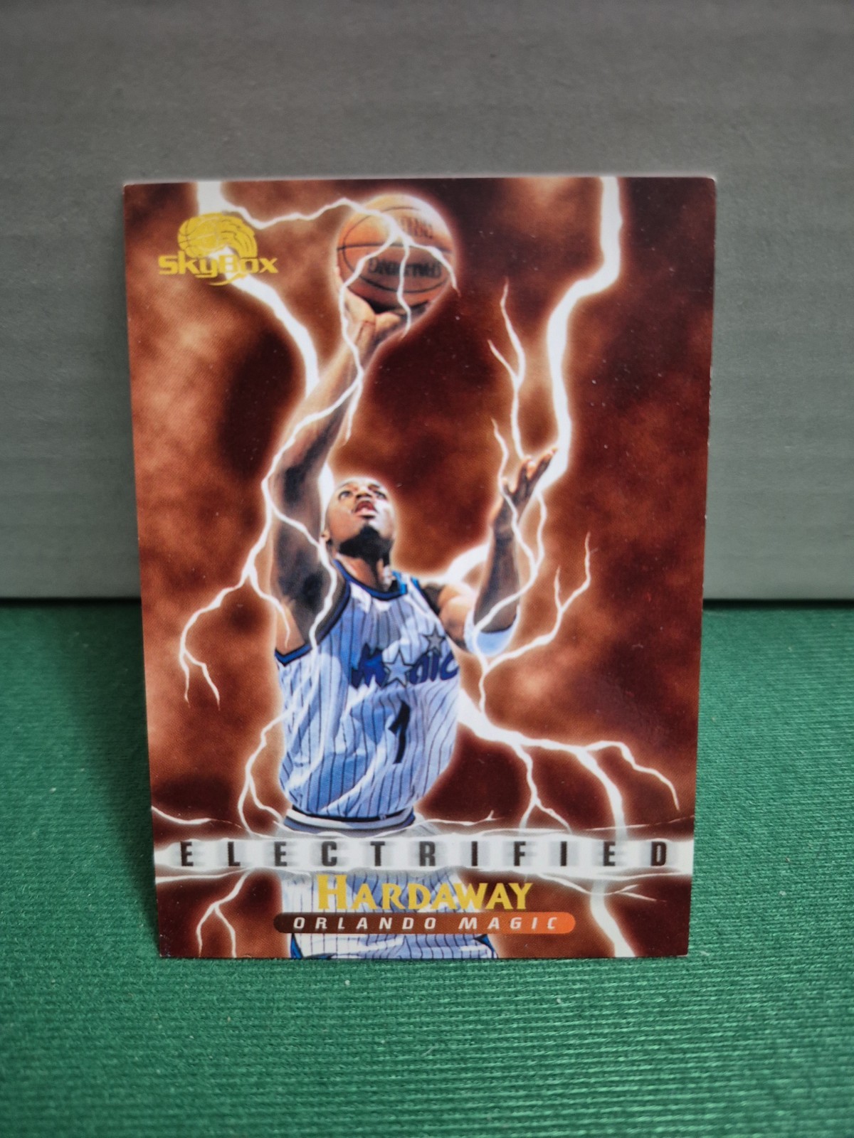 1995 Skybox Anfernee Penny Hardaway Electrified #292 Magic 1995 Skybox Anfernee Penny Hardaway Electrified #292 Magic