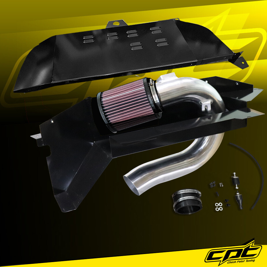 For 14-16 BMW 228i F22 2.0L 4cyl Polish Cold Air Intake
