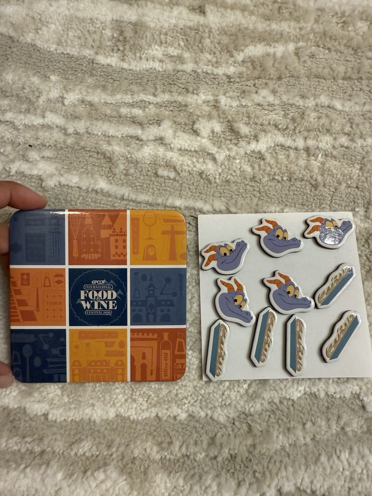 2026 Epcot Food & Wine Hide & Squeak Mystery Table Top Game Prize Figment 2026 Epcot Food & Wine Hide & Squeak Mystery Table Top Game Prize Figment