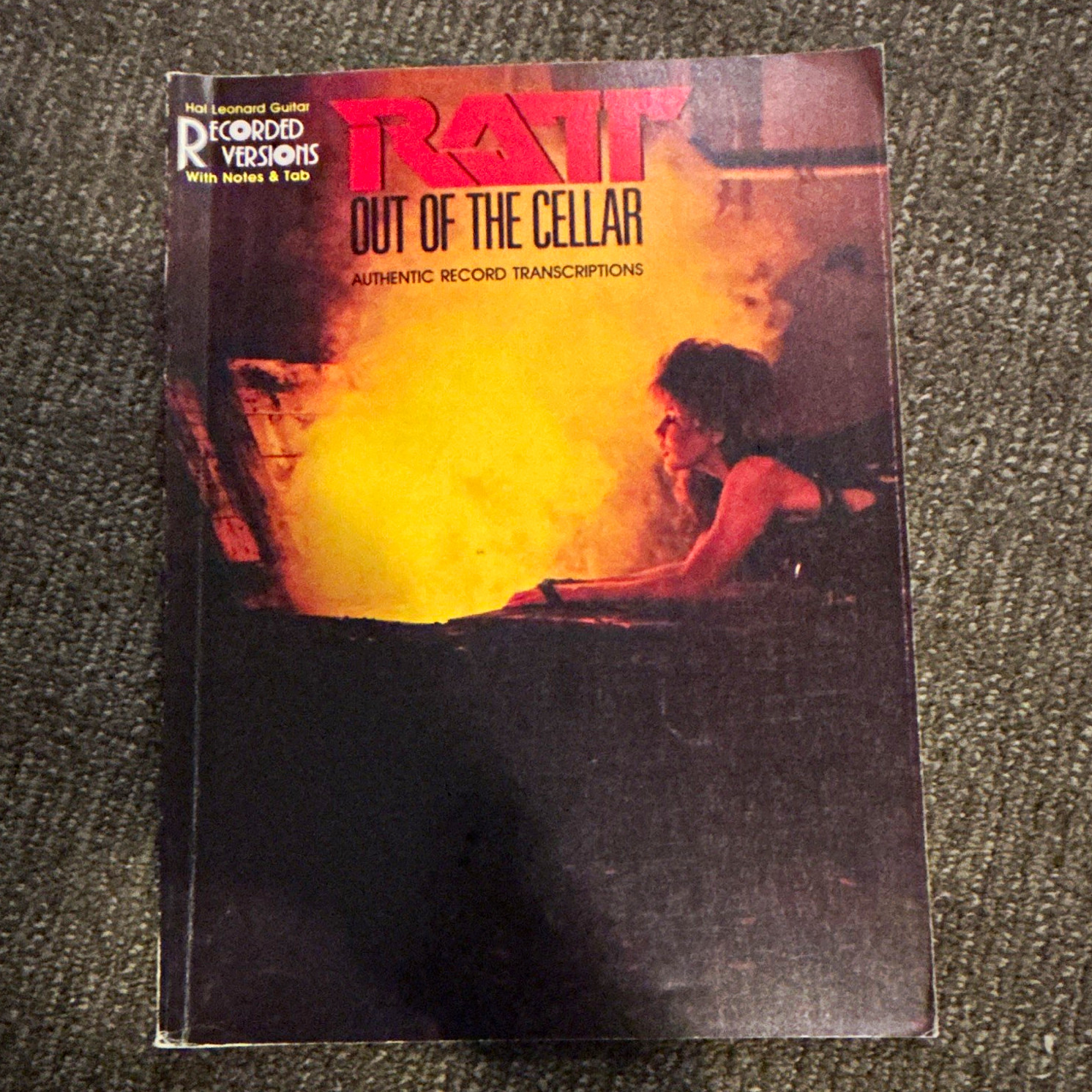 Ratt Out of the Cellar , Hal Leonard Guitar Tab Sheet Music Songbook HL00699031 Ratt Out of the Cellar , Hal Leonard Guitar Tab Sheet Music Songbook HL00699031