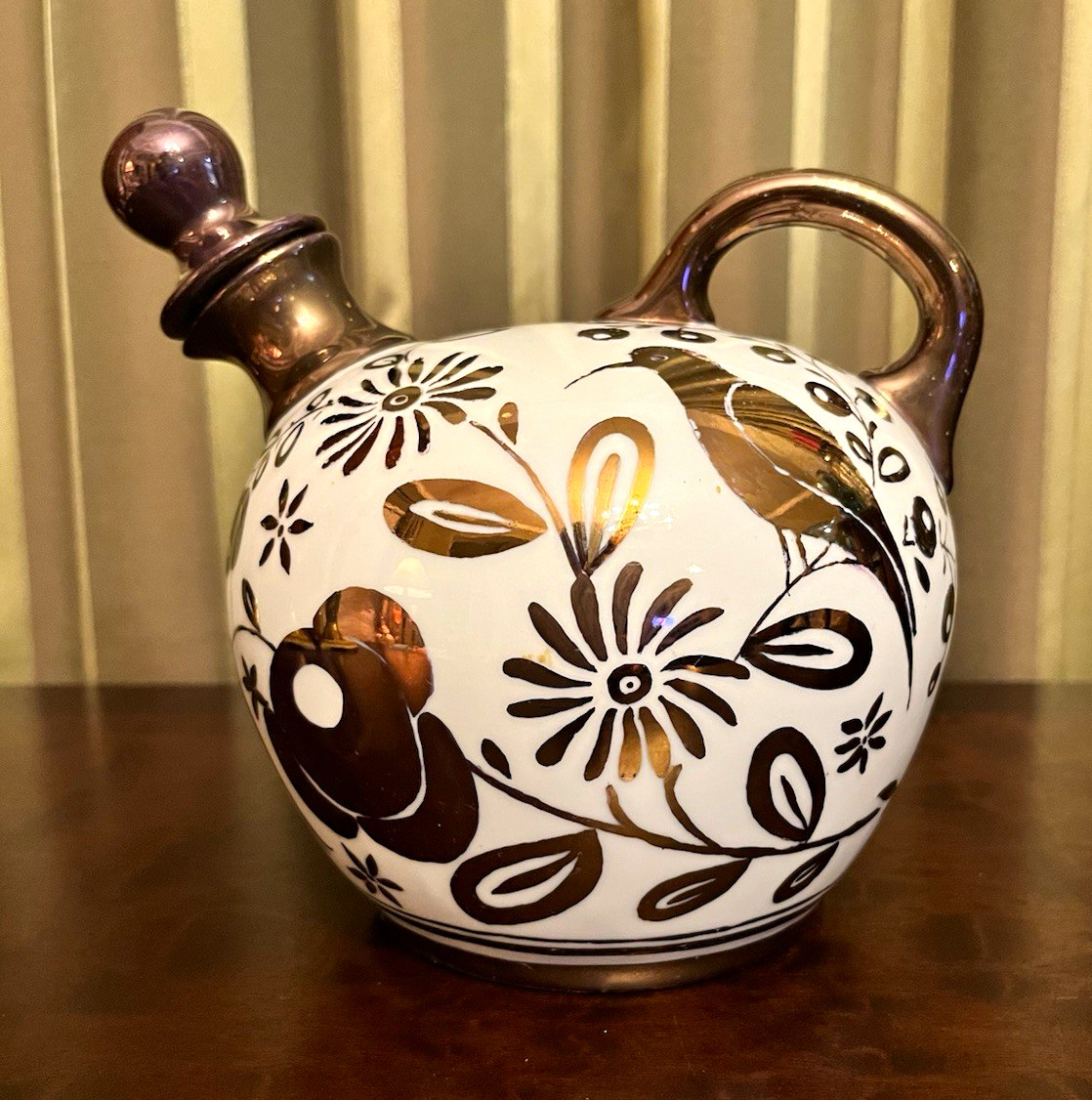 Antique Count Thun / Thun-Klösterle Vienna Austria Porcelain Decanter or Ewer