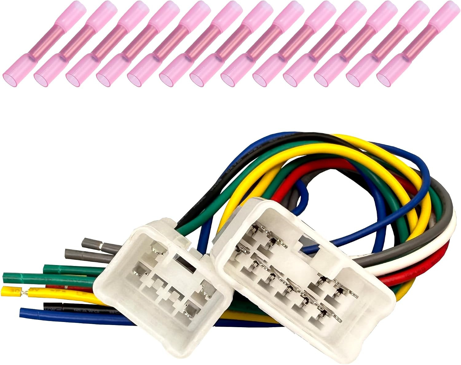 70-1761 Radio Wiring Harness Compatible with Toyota 87-Up Power 4 Speaker 70-1761 Radio Wiring Harness Compatible with Toyota 87-Up Power 4 Speaker