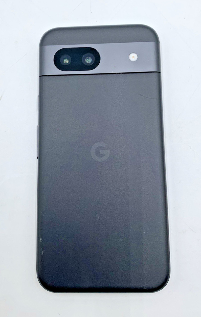 Google Pixel 8A GKV4X 128GB Unlocked Android Smartphone Obsidian GOOD