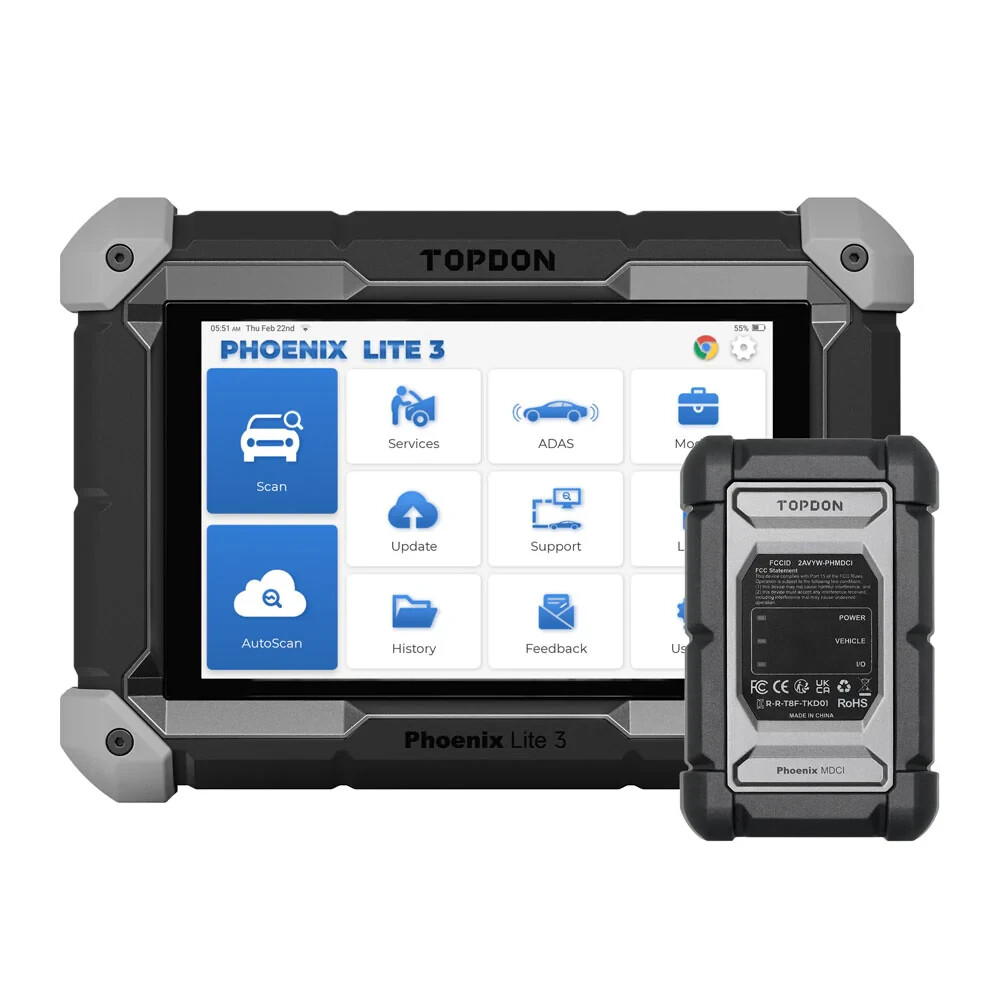 Phoenix Lite 3: Advanced Compact Diagnostic Scanner for Automotive Professional Phoenix Lite 3: Advanced Compact Diagnostic Scanner for Automotive Professional
