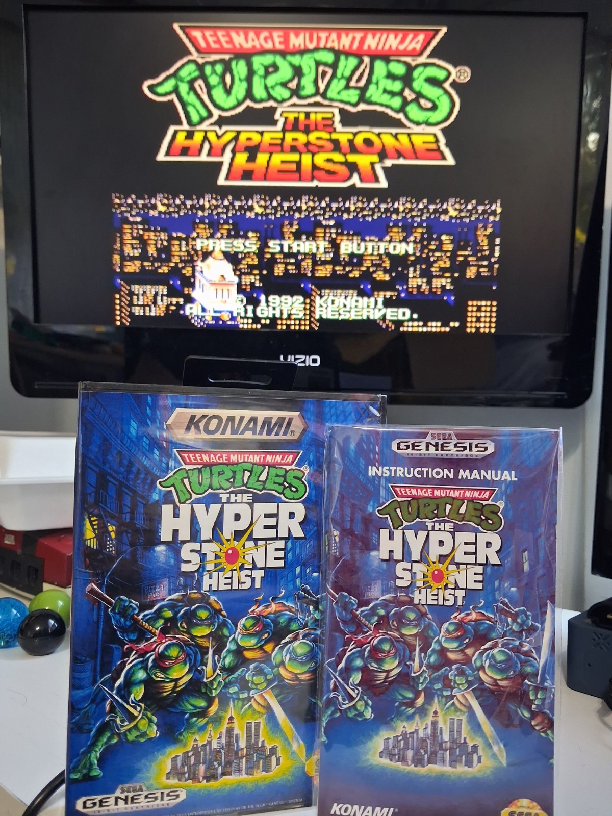 Teenage Mutant Ninja Turtles: The Hyperstone Heist - Sega Genesis Teenage Mutant Ninja Turtles: The Hyperstone Heist - Sega Genesis