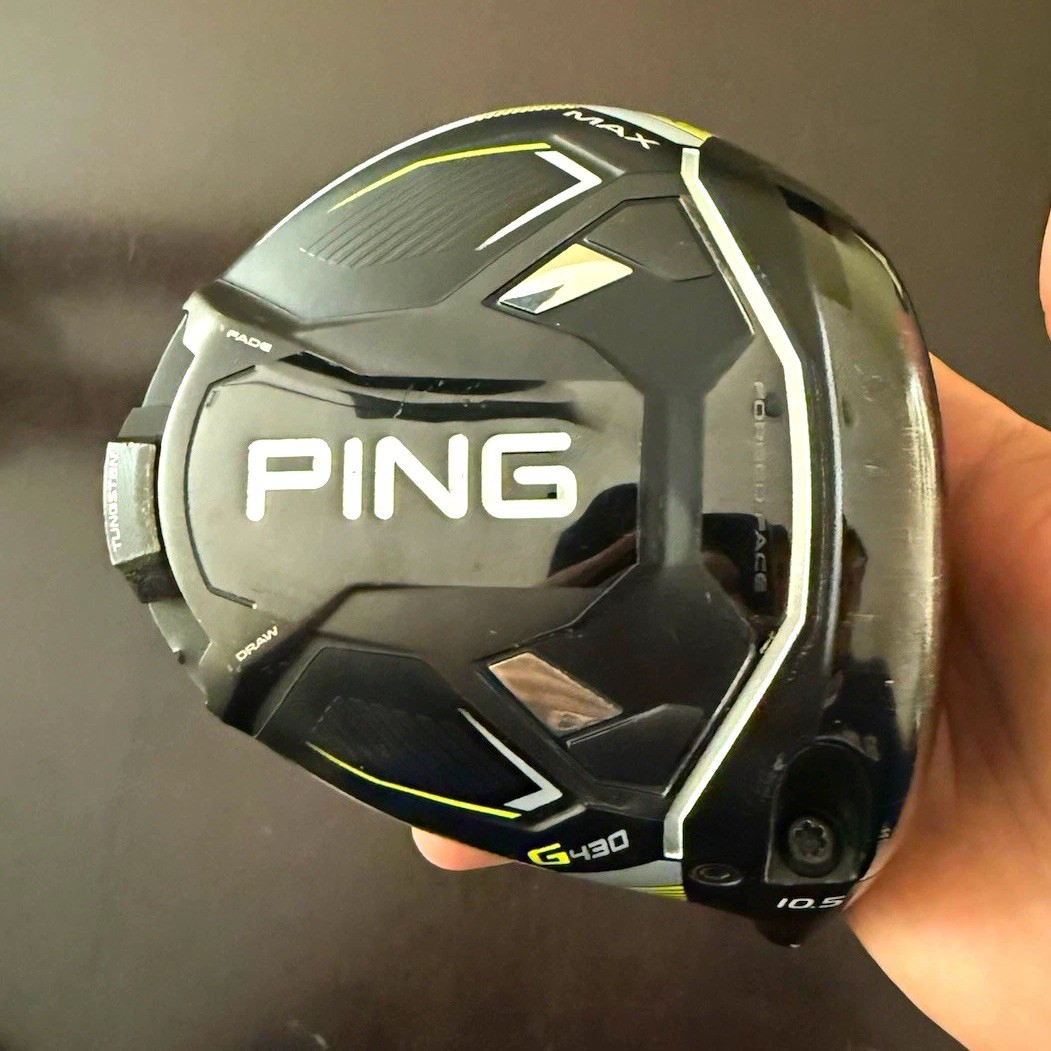 PING G430 MAX 10.5°, X Stiff HZRDUS Smoke 70g Shaft, w/ Headcover PING G430 MAX 10.5°, X Stiff HZRDUS Smoke 70g Shaft, w/ Headcover