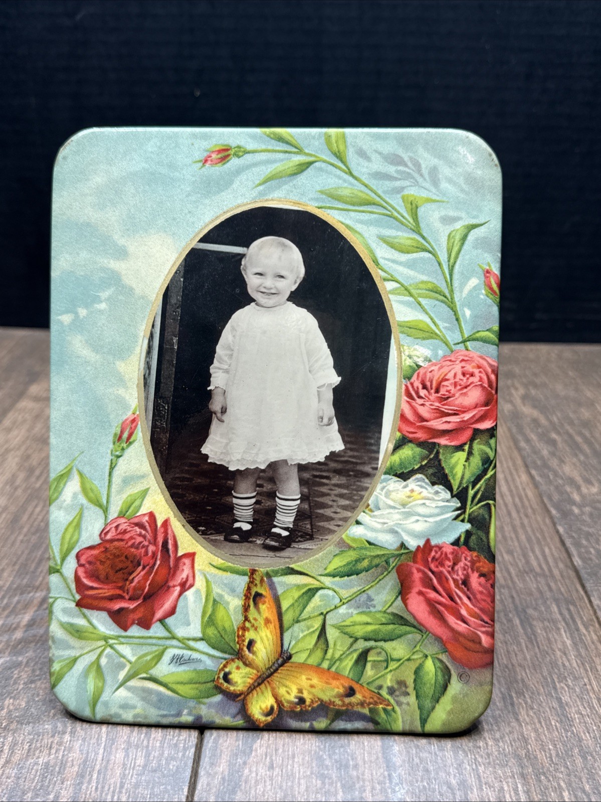Vintage CELLULOID Photographic Square Frame 
