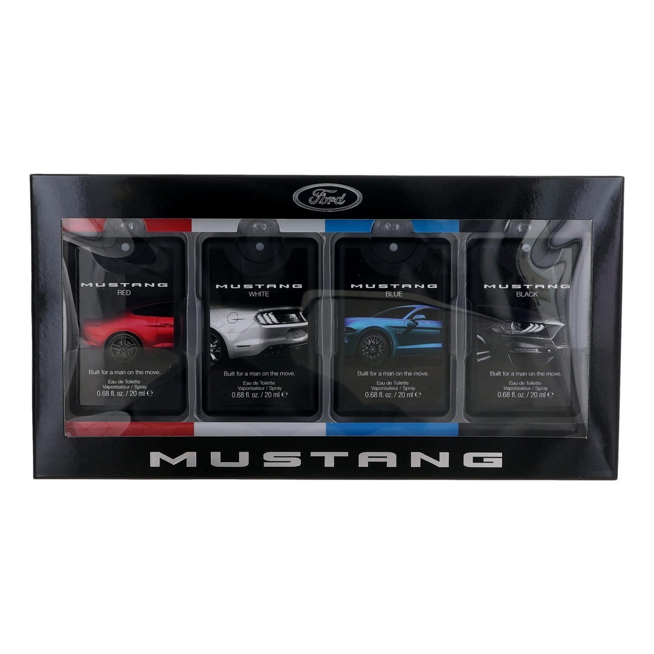 Mustang by Mustang, 4 Variety Piece Set for Men Mustang by Mustang, 4 Variety Piece Set for Men