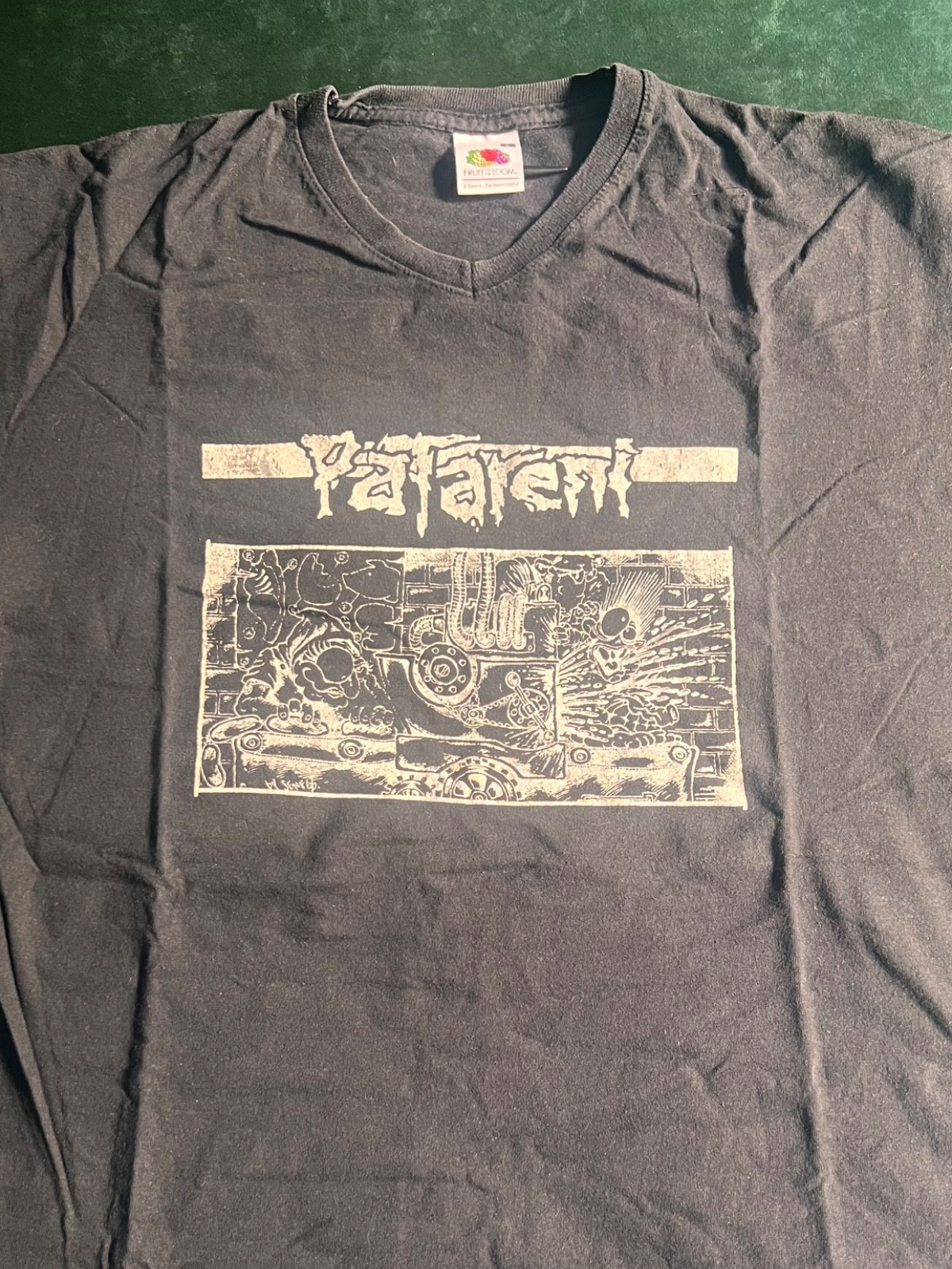 Vintage Patareni Shirt M L Early 2000s Croatian Grindcore Noisecore Cult Band Te
